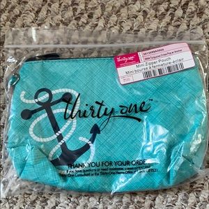 Thirty One mini zipper pouch
